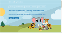 Desktop Screenshot of edmondscooppreschool.org